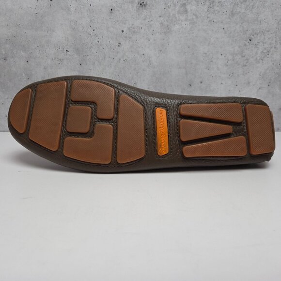 Tommy Bahama Brown Leather Driving Loafers Ballast Size Mens 8.5 - Picture 10 of 10